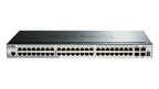 D-Link DGS-1510-20/E | 16-poorts Gigabit L2/L3 Smart Managed Switch | 2x SFP | 2x 10G SFP+ | 76 Gbps switchingcapaciteit | Ra