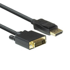 ACT AC7505 | DisplayPort naar DVI Kabel | 1,8 m | M/M