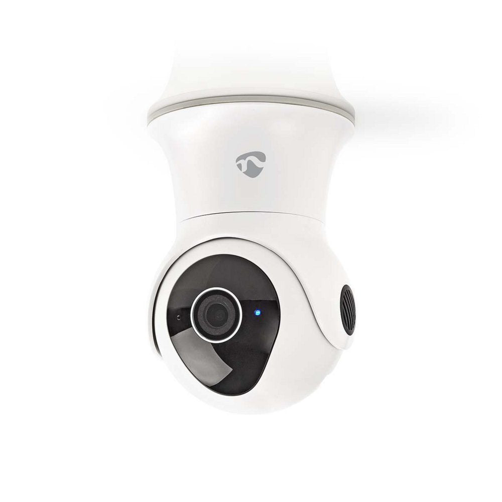 Nedis WIFICO20CWT | Wi-Fi Smart IP-buitencamera | Full HD 1080p | PTZ | Nachtzicht 15 m | Tweeweg-audio | IP65 | Wit