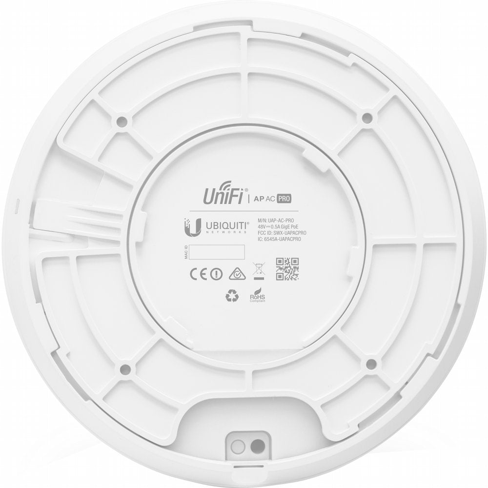 Ubiquiti UniFi UAP-AC-PRO (5-pack) | WiFi 5 Access Point (AC1750) | 1300 Mbit/s | PoE (met Adapter) | Inclusief Plafond- en M