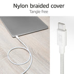 ACT AC3085 | USB 2.0 Kabel | USB-C naar USB-C | 240W | 480Mbps | Wit | 2 Meter
