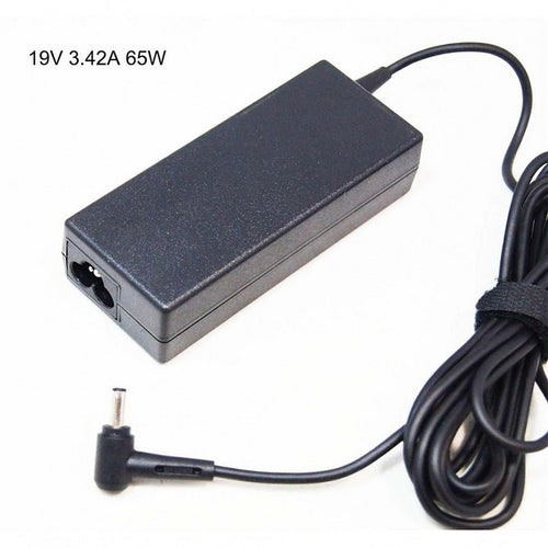 65W Adapter | Voor ASUS B400A | Center Pin (19V 3.42A) | Zwart