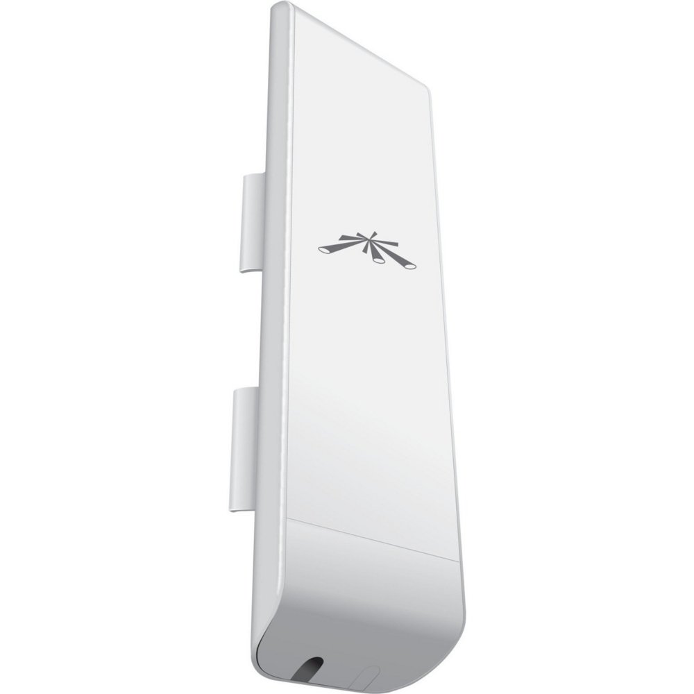 Ubiquiti NanoStation NSM2 | WiFi 4 Outdoor CPE | 150 Mbit/s | Passief PoE (injector inbegrepen) | Inclusief Mastmontagebeugel