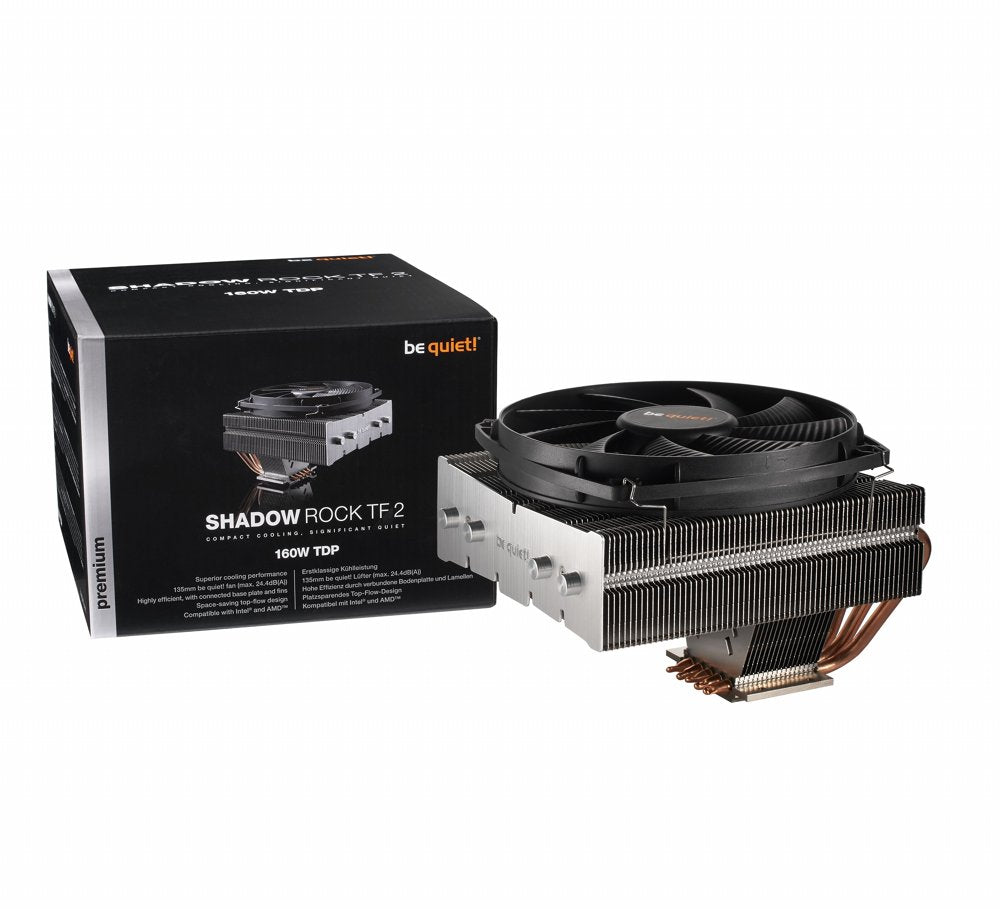 be quiet! Shadow Rock TF 2 | 160W TDP | 112mm Hoogte | 135mm Fan | CPU Luchtkoeler