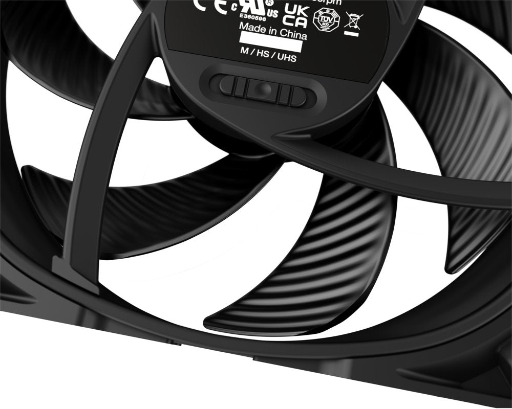 be quiet! Silent Wings Pro 4 | 120mm PWM Case Fan | Zwart