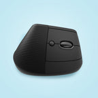 Logitech Lift | Ergonomische Draadloze Muis | Rechtshandig | RF + Bluetooth | 4000 DPI | Grafiet