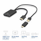 ACT AC7537 | HDMI naar USB Type C female adapter | 4K 60Hz
