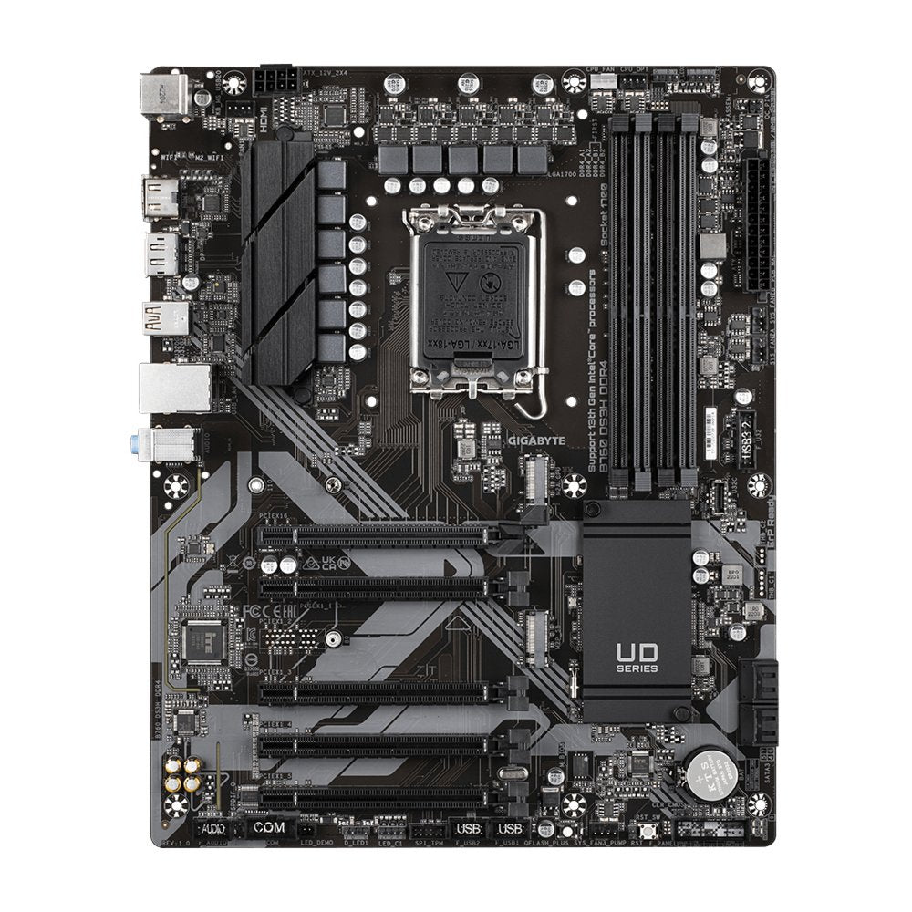 Gigabyte B760 DS3H | Socket LGA 1700 | Intel B760 | 4xDDR4 | ATX | Moederbord
