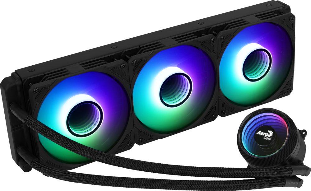 Aerocool Mirage L360 3 x 120MM ARGB RGB/GAMING Waterkoeler