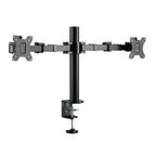 ACT AC8326 | Verstelbare Monitor-bureaubeugel | Tot 32" | Max 12kg | VESA 100x100 | 2 Monitoren