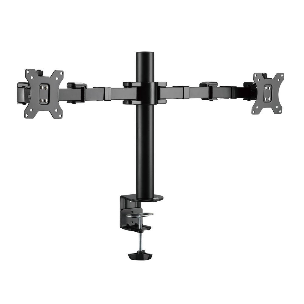 ACT AC8326 | Verstelbare Monitor-bureaubeugel | Tot 32" | Max 12kg | VESA 100x100 | 2 Monitoren