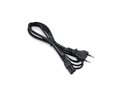 AC Voedingskabel | 2-Pin EU | 1x Euro Stekker | 1 Meter