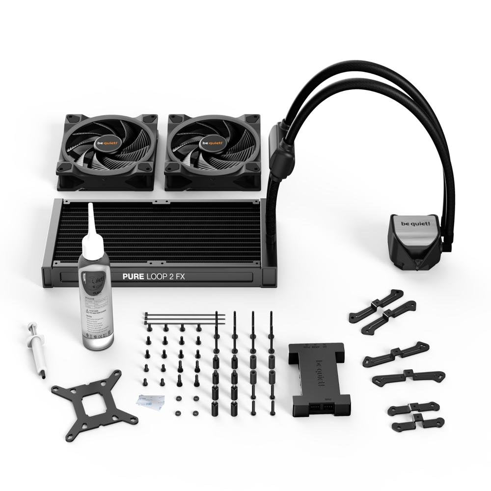 be quiet! PURE LOOP 2 FX 280mm | All-in-One CPU Waterkoeler | Zwart