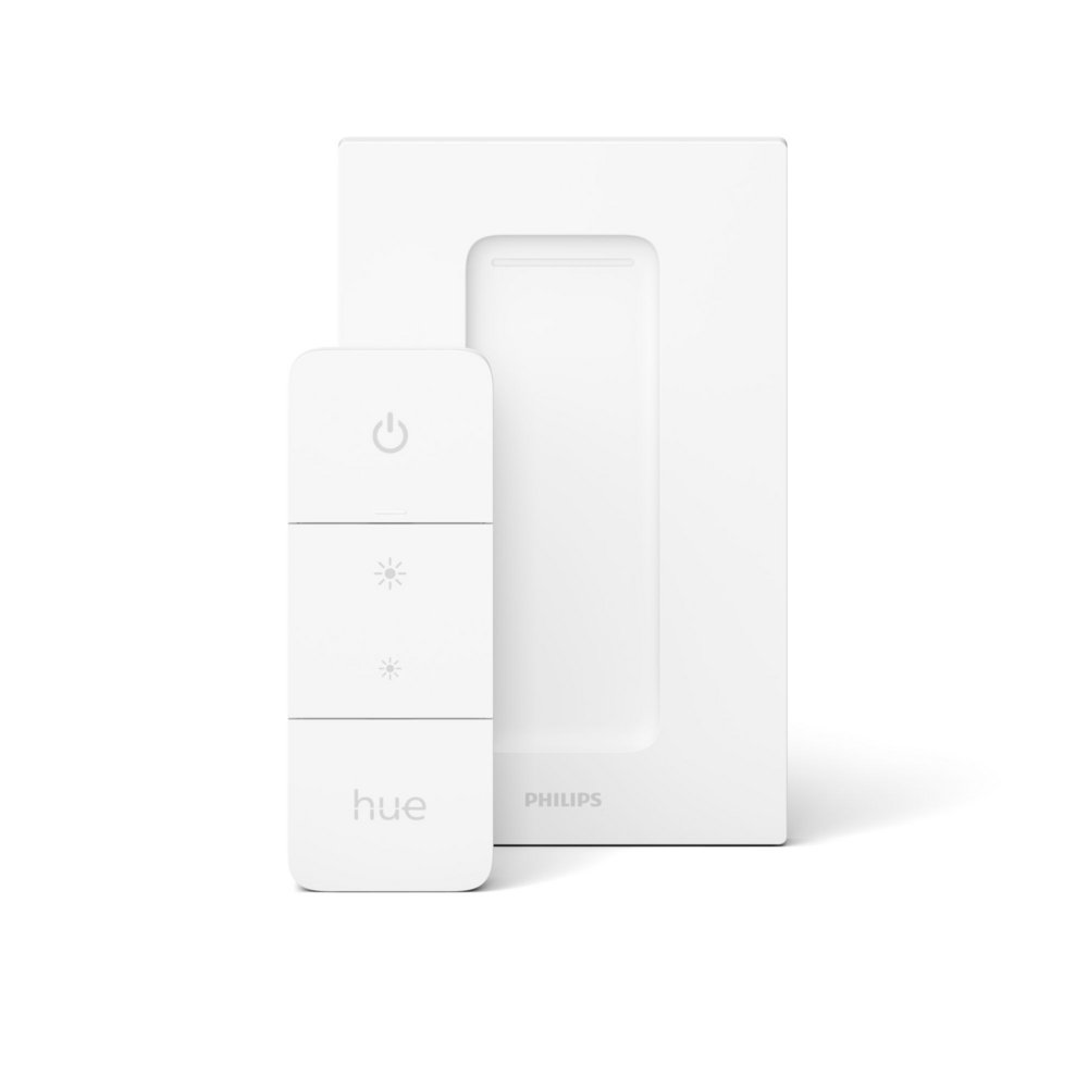 Philips Hue Dimmer Switch | Draadloze Lichtschakelaar | Eenvoudige Installatie | Compatibel met Philips Hue Bridge