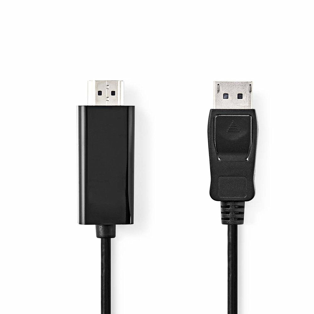 Nedis CCGL37100BK20 | DisplayPort-naar-HDMI video kabel | 2 m | DisplayPort Male naar HDMI Type A (Standaard) | Full HD 1080p