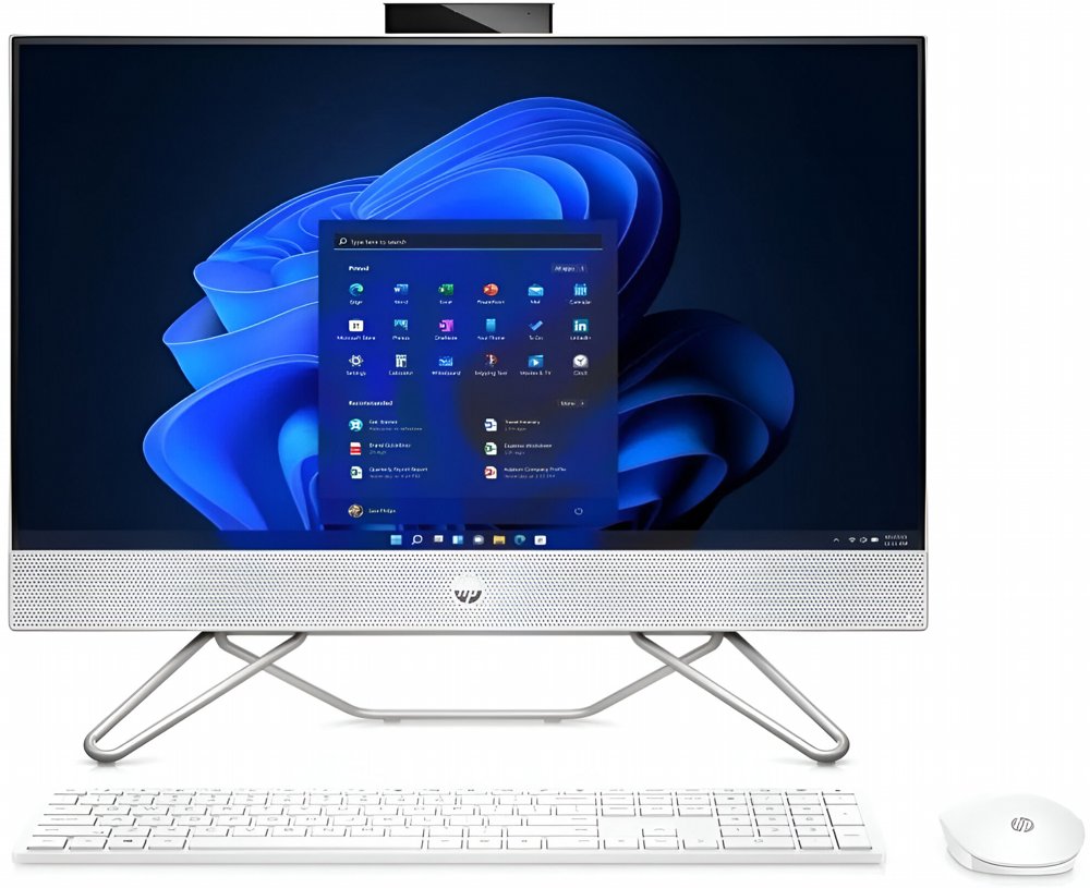 HP All-in-One | 23.8" Full HD IPS | Intel Core i3-1215U | 16GB RAM | 512GB SSD | Windows 11 Home