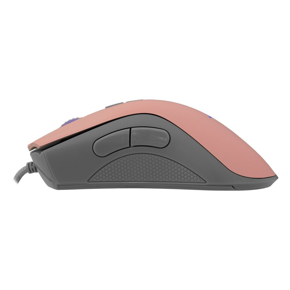 Baracuda LOBSTER RGB | Bekabelde Gaming Muis | USB-A | 6400 DPI | Roze