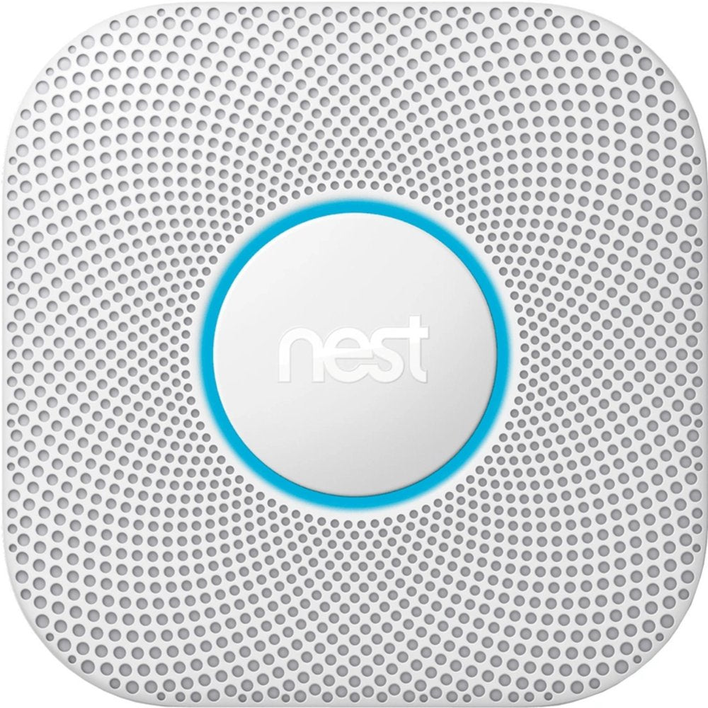 Google Nest Protect | Slimme Rook- en Koolmonoxidemelder | Batterijgevoed