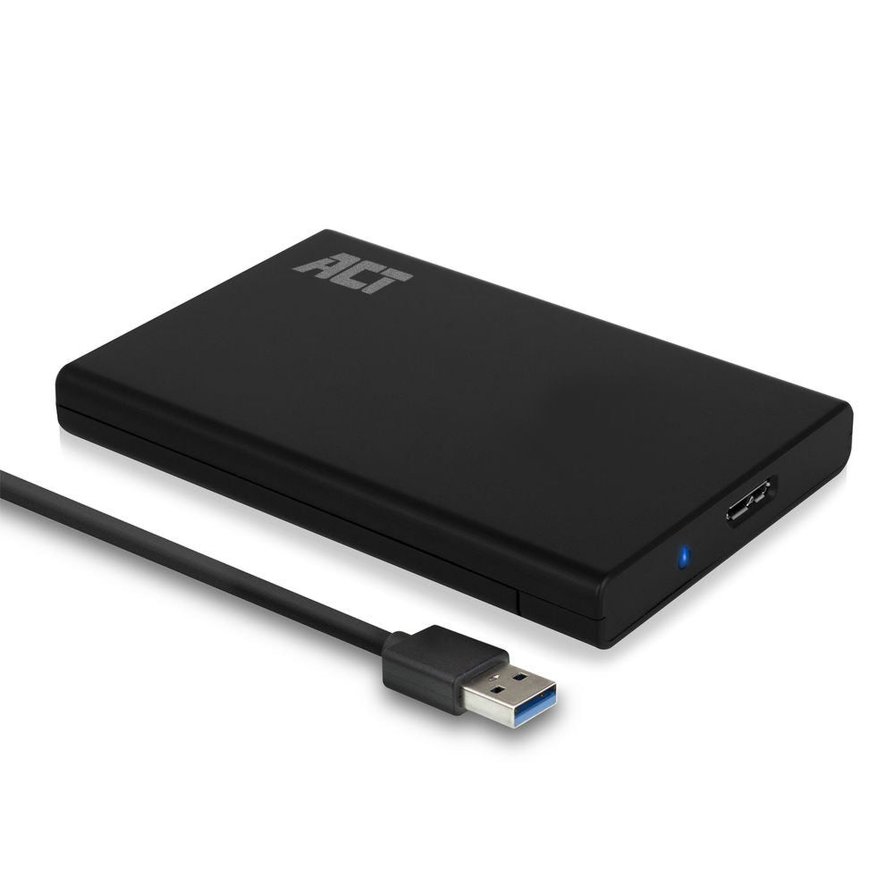 ACT AC1215 | 2,5" SATA HDD/SSD Behuizing | USB 3.2 Gen1 (5 Gbps)