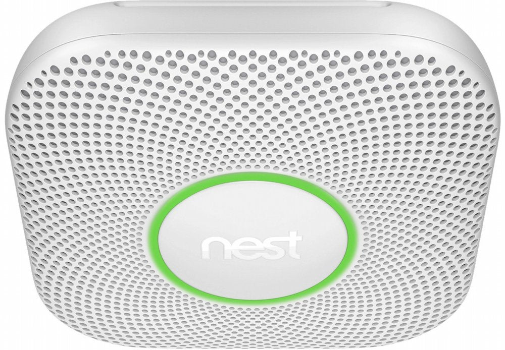 Google Nest Protect | Slimme Rook- en Koolmonoxidemelder | Batterijgevoed