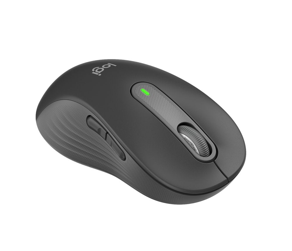 Logitech Signature M650 | Draadloze Muis | Linkshandig | RF + Bluetooth | 2000 DPI | Grafiet