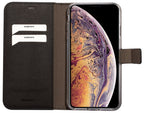Mobiparts Saffiano Wallet Case | Apple iPhone XS Max | Black