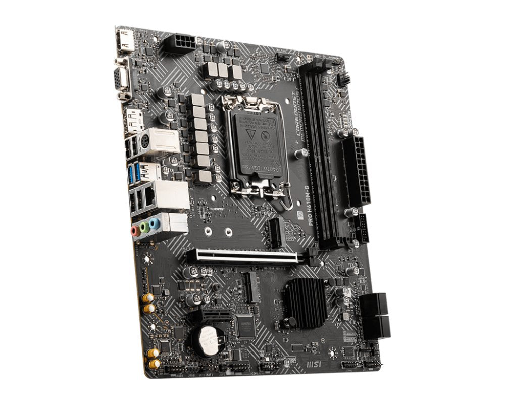MSI PRO H610M-G | Moederbord Micro-ATX | LGA 1700 | DDR4