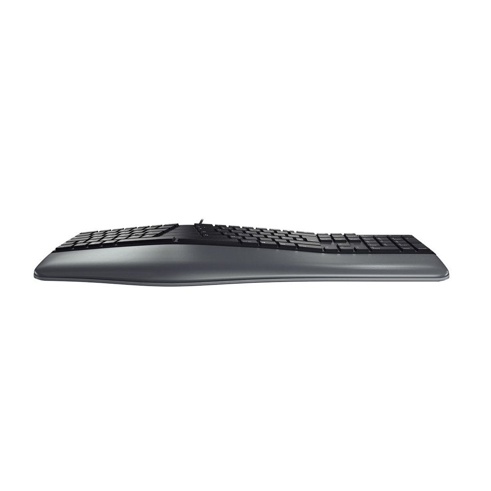 CHERRY KC 4500 Ergo | Toetsenbord | USB | QWERTY (US Engels) | Zwart