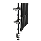 SBOX LCD-352/4-2 | Verstelbare Monitor-bureaubeugel | Tot 32" | Max 9kg | VESA 100x100 | 4 Monitoren