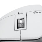 Logitech MX Master 3S | Draadloze Muis | RF-Draadloos + Bluetooth | 8000 DPI | Zilver/Wit