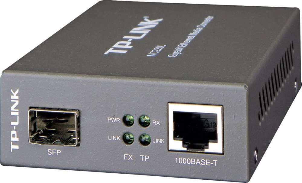 TP-Link MC220L | Gigabit Ethernet | Media Converter | 1000 Mbit/s