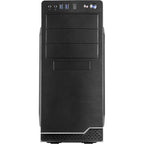 Inter-Tech IT-5916 | Midi Tower Case | 500 Watt Voeding | Zwart