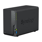 Synology DiskStation DS223 NAS | 2 Drive Bays | 1x Gigabit Ethernet | Zwart