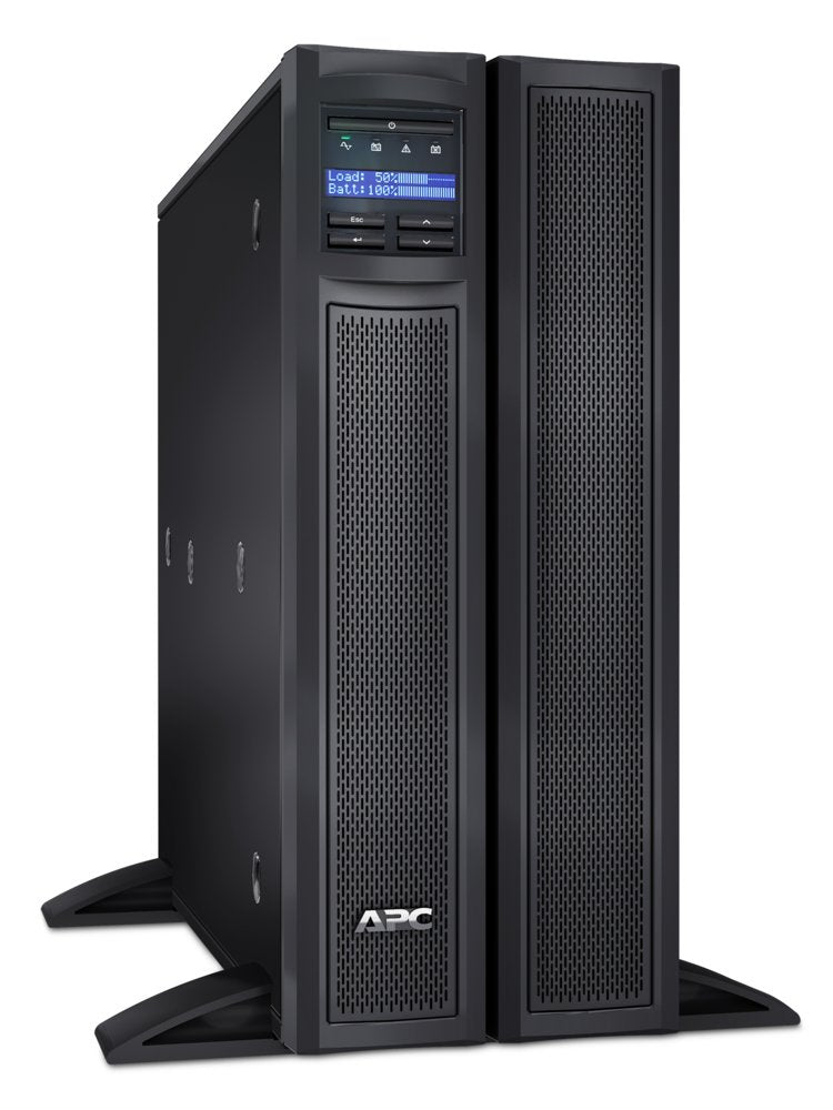 APC Smart-UPS X SMX2200HV | 2200 VA / 1980 W | 4U Rack/Tower Convertible | 8x IEC C13 & 2x IEC C19 Stopcontacten | Zuivere Si