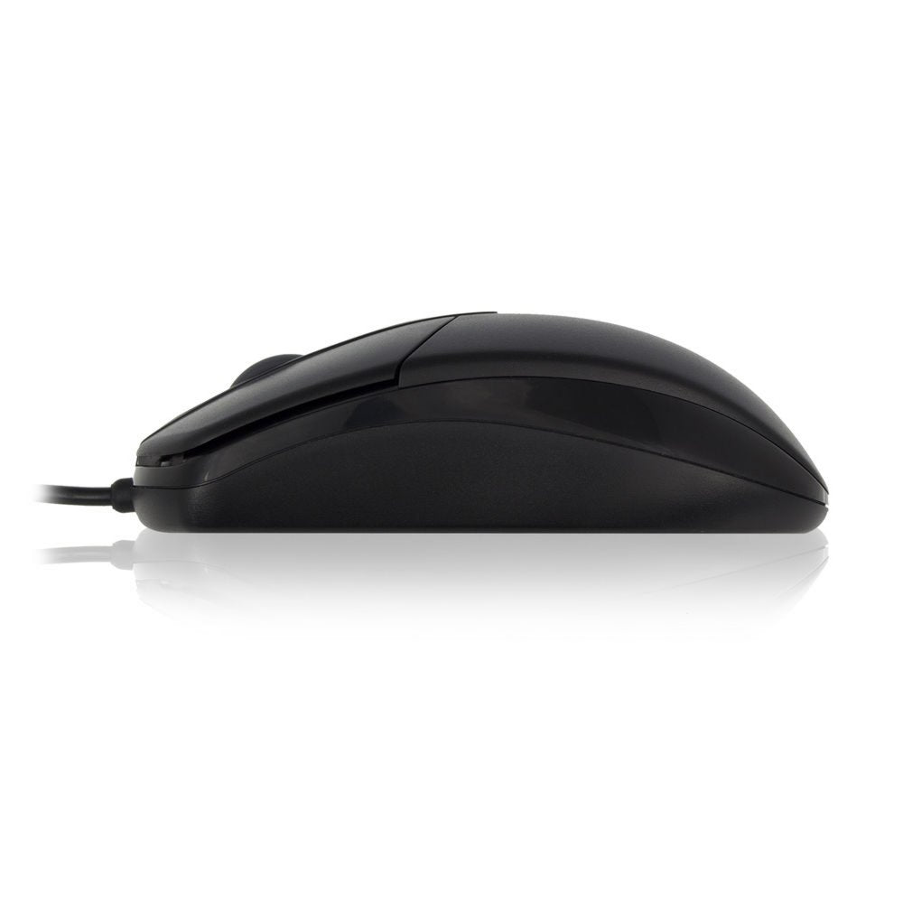 ACT AC5005 | Bedrade Muis | Links- en Rechtshandig | USB-A | 1000 DPI | Zwart