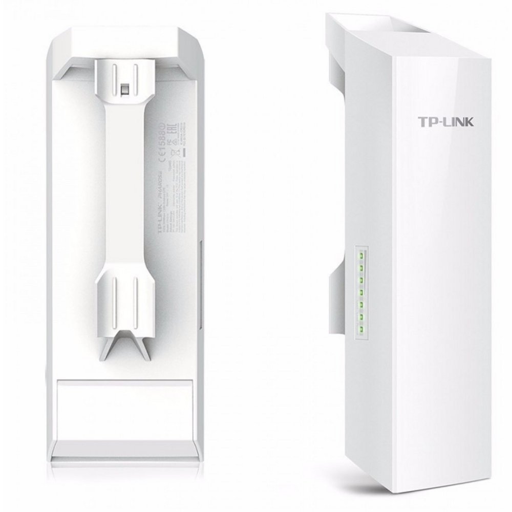 TP-Link CPE210 | WiFi 4 (802.11n) Outdoor Access Point | 300 Mbit/s | PoE (met Adapter) | Inclusief Mastmontagebeugel