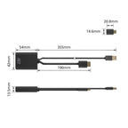 ACT AC7537 | HDMI naar USB Type C female adapter | 4K 60Hz