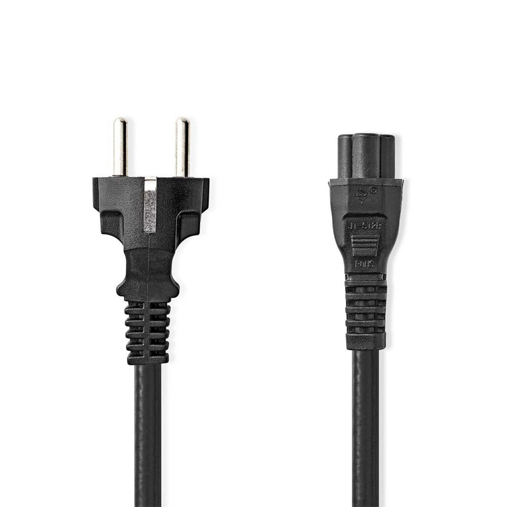 Nedis CEGL10130BK20 | Elektriciteitssnoer | 2 m | CEE 7/17 naar CEE 16/5 | Zwart