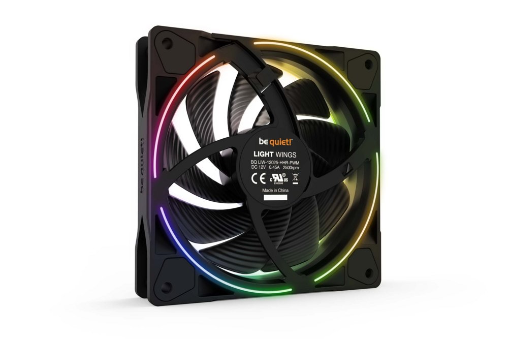 be quiet! Light Wings RGB | 120mm High Speed Case fan