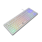 Baracuda KRILL RGB | Tenkeyless Bedraad Gaming Toetsenbord | QWERTY | Wit