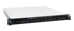 Synology RS822RP+ | 4-Bay 1U Rackmount NAS | AMD Ryzen V1500B | 2GB DDR4 ECC (Uitbreidbaar tot 32GB) | Redundante Voeding | 4