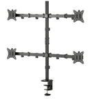 SBOX LCD-352/4-2 | Verstelbare Monitor-bureaubeugel | Tot 32" | Max 9kg | VESA 100x100 | 4 Monitoren