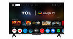 TCL 55P6K 55" | 4K UHD Smart TV | Google TV | HDR10 | Zwart