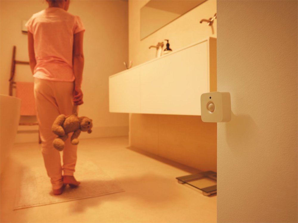 Philips Hue Motion Sensor v2 | Bewegingssensor | Draadloos | Zigbee & Bluetooth | Compatibel met Hue Bridge