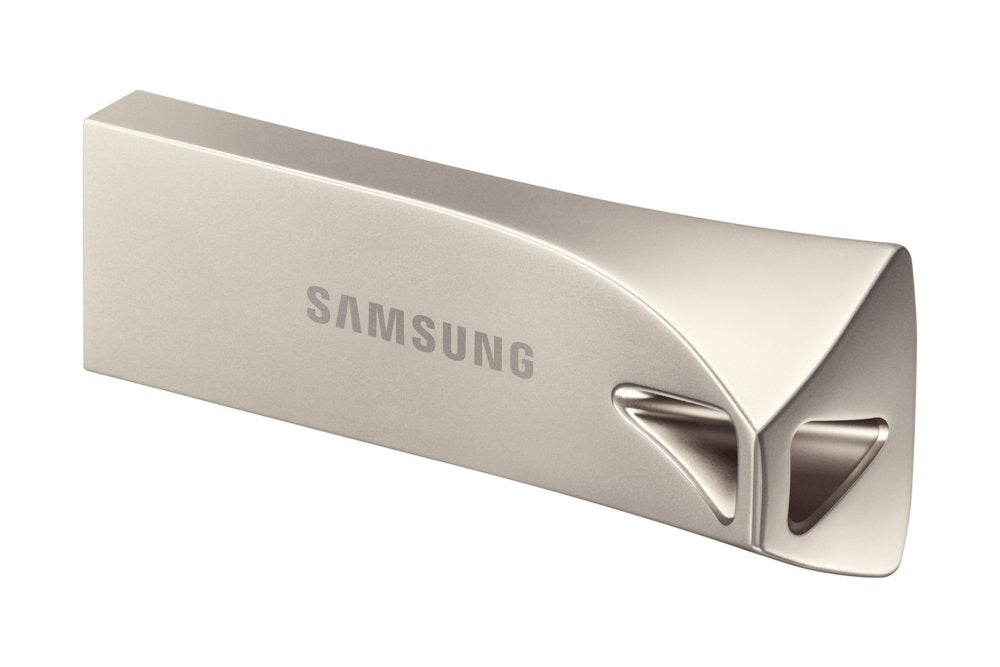 Samsung Bar Plus | 256GB USB-A 3.2 Flash Drive | tot 400 MB/s lezen | tot 110 MB/s schrijven | Zilver