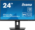 Iiyama ProLite XUB2493HSU-B6 24'' | 1920x1080 IPS | 100Hz | AdaptiveSync | USB-Hub | In hoogte verstelbaar | Full HD Monitor