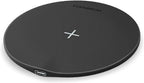 Mobiparts Wireless Quick Charger | Draadloze Oplader 15W Flat Qi | Zwart