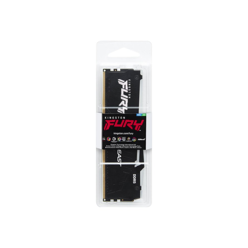 Kingston Fury Beast RGB | 1x16GB DDR5 | 5200MHz | DIMM | CL36 | Geheugenmodule | RAM