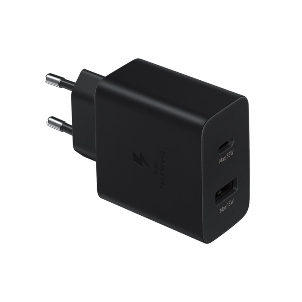 Samsung EP-TA220NBEGEU | Oplader 35W USB-A & USB-C | Zwart