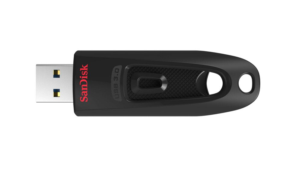 SanDisk Cruzer Ultra | 256GB USB-A 3.2 Flash Drive | tot 130 MB/s lezen | Zwart